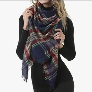 BLANKET Scarf Plaid
